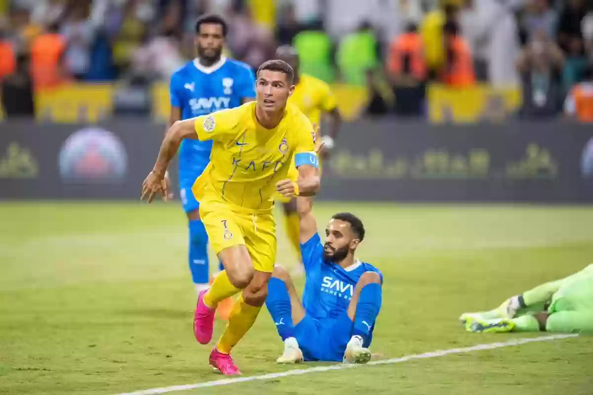 رونالدو يتوعد الهلال السعودي بعد التأهل لنهائي كأس الملك